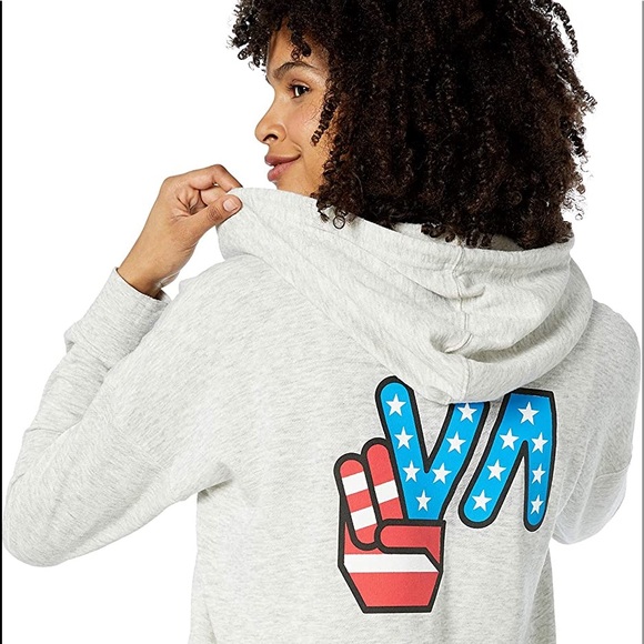 🌴🔆RVCA- FONTANA ZIP UP HOODIE SWEATSHIRT🔆🌴 - Picture 3 of 14